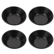 4 Pcs Pie Tins with Lids Cake Pans Egg Tart Mold Durable Molds