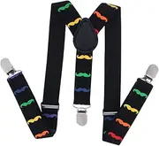 [COLLBATH] 1pc suspender straps suspender belt sock garters hanging tape adjustable elastic overalls for kids gambrel cartoon boy suspenders shirt