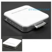2200MAH EXTERNAL WHITE BATTERY POWER CHARGER USB IPHONE 4S 4 3GS IPOD CLASSIC