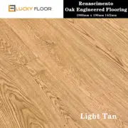 14mm Sample Light Tan Engineered Flooring Timber Floor Floorboard Floating