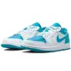 【NIKE 耐吉】Air Jordan 1 Low Aquatone 反轉白藍(553558-174)