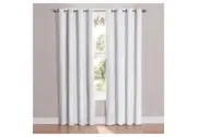 ECLIPSE CASSIDY THERMAL PANEL - WHITE - 52 x 63 - WOVEN CHEVRON - 1 PANEL