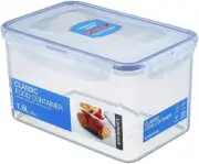 Lock & Lock 70065 Classic Rectangular Container, Clear Style Name:8 Cup