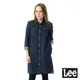 Lee 牛仔襯衫修身長版設計 女 藍 Modern 1603153CG