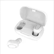 L21 TWS Wireless Stereo bluetooth 5.0 HiFi Binaural Call Earbuds Earphone with Charging Box for Xiaomi iphone WHITE COLOR