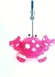 CYOIDAI United Novelty Bingo Admission Ticket Holder- Happy Pink Crab