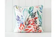 Rayell Indoor Square Cushion Simple Leaf Print Home Lounge Decor Bright 45x45cm