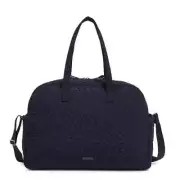 Vera Bradley Grand Traveler Bag ClassicNavy Microfiber NWT Luggage Carry On