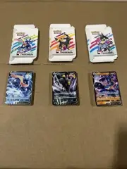 Pokémon Play Labs Greninja V, Umbreon V, Lucario V Pax Promo Decks (sealed Set)