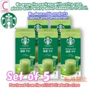 Nestle Starbucks Premium Mix Matcha Latte Stick Coffee 4P x 5 Boxes Japan Expres