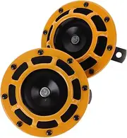 SEWOART 1 Pair Car Horn Loud Motorcycle Horn Motorcycle Replacement Parts Loud Speaker Manganese Steel