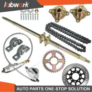 Labwork Rear Live Axle Kit Sprocket Brake Wheel Hub For ATV Quad Go Kart -44.4"