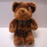 Faith Kids Simon the Scripture Bear Plush 15" Stuffed Brown Teddy NO SOUND