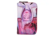 SpiderMan: Across the SpiderVerse SpiderGwen Zip Around Wallet Purse 6x4in