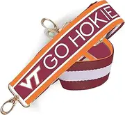Desden Virginia Tech Patterned 1.5" Purse Strap, Multicolor