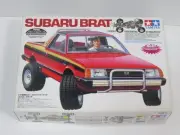 Tamiya 1/10 Subaru Brat silver plated frame Limited edition ITEM58384 RC Kit