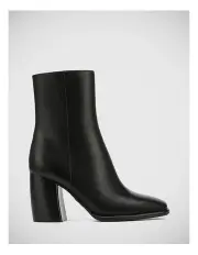 [Wittner] Pasha Leather Ankle Boot in Black