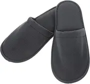 ADOCARN 6 Pairs Men's Foam Slippers Travel Home Disposable Hotel Guest Slippers Soft Comfortable