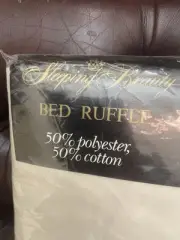 Single Bed Ruffle Valance Sleeping Beauty