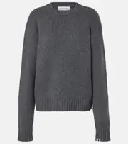 [Extreme Cashmere] Extreme Cashmere Oldie cashmere sweater One Size grey