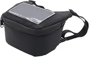 FUNOMOCYA Bicycle Handlebar Bag Capacity Cycling Pouch for Motorcycle Scooter Quick Installation Front Storage Bag for Essentials Wallet