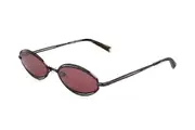 Sunglasses Kendall + Kylie KKS4051G BANKS 081 SHINY DARK GUNMETAL 54/18/145 WOMAN Black 54 mm