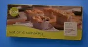 Food Network Set Of 4 Ramekins NEW In Box