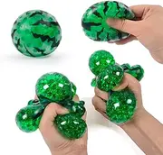 Dhjrefhhd 1Pcs Watermelon Squeeze Balls Mini Funny Fidget Sensory Pinch Stretch Watermelon Toys Anxiety Relief Squeezing Squishy Balls