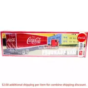 Coca-Cola Beaded Panel Fruehauf Van Model FB Model 1:25 Scale by AMT