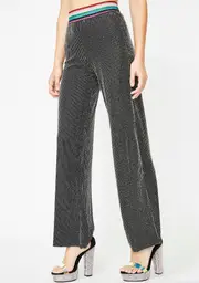 Miss Sparkle Striped Pants