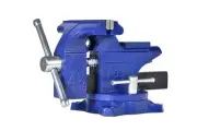 Vise Bench Vise 4-1/2 Inch With 240 Degree Swivel Base Clamp Tools Home Vises...