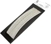 Sintoms E241138 Elite Series Nickel Silver Extra Hard 2.4mm Medium Fret Wire Set for Fender Squier Electric Guitar