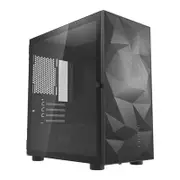 Dark Flash DLM21-Mesh PC Case Tempered Glass Micro-ATX - Black [CASEDFDLM21B]