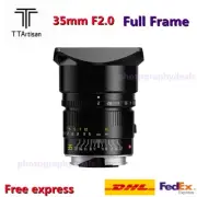 TTArtisan 35mm F2.0 Large Aperture ASPH Portrait Lens for Leica M M6 M8 Camera