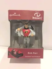 HALLMARK 2018 INCREDIBLES 2 BOB PARR CHRISTMAS TREE ORNAMENT - NEW