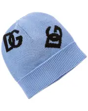 Dolce & Gabbana DG Logo Wool Beanie