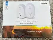 TP Link Smart WiFi Plug 2 Pack New In Box Energy Monitoring HS 110