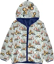 [Caihoyu] Baby Boy Sherpa Jacket Girls Fleece Zip Up Jacket Boys Outerwear