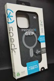 Speck - Presidio2 Grip ClickLock Case with MagSafe for Apple iPhone 16 Pro Max