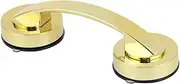 Fridge Door Handles Suction Cup Shower Handle Plastic No Drilling Glass Door Bathroom Handle for Bathtub Toilet Wall Drawer Grip (Color : Gold)