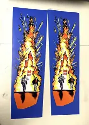 Data East Lethal Weapon 3 Pinball Machine Head Decals