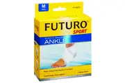 Futuro Sport Elastic Ankle Brace, Medium, 31.8 - 38Cm, Each