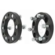 Studs Wheel Spacers 2Pcs 1" 6x5.5 12x1.5 for Chevrolet fits Toyota Tacoma ECCPP