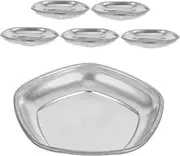 JOINPAYA Professional Paint Mixing Palette Set for Model Painting 6pcs Watercolor Paint Tray Palette