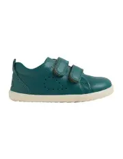[Bobux] Step Up Grass Court Bloom Shoes in Dark Green