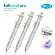 Offices Vernier Caliper Roller Ball Pen Smooth Write 0.5MM Refill 15cm