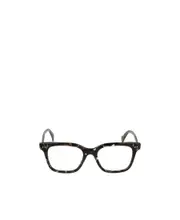 Geometric frame flat mirror 52 Black
