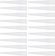 Glue Nozzles 40 Pcs Silicon Sealant Pointed Caulk Caps Nozzle Caps Sealant Silicone Nozzles s Caulking Device Accessories Glass Glue White Silica Gel