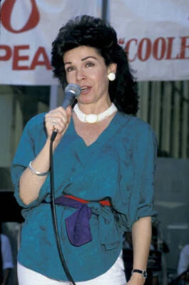 Annette Funicello at 1st Yago Beach Party & Promotion of Bac - 1987 Old Photo 4