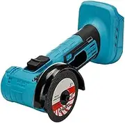 Brushless Mini 3inch Electric Angle Grinder Rechargeable Angle Grinder 180° Rotation Polishing Machine for 18V Battery(No battery no plug)